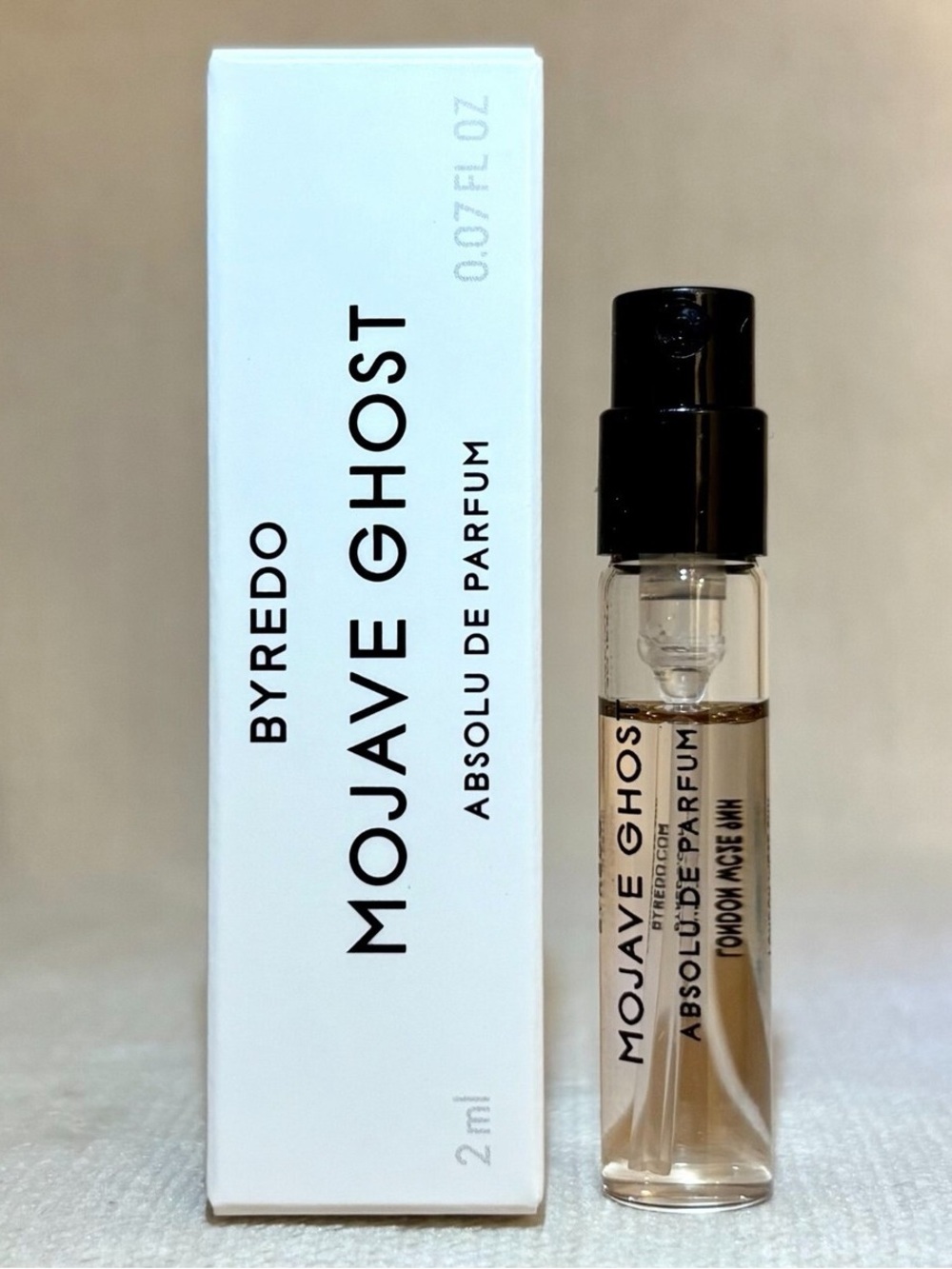 Byredo Mojave Ghost ABSOLU de Parfum Sample Spray .07oz, 2ml